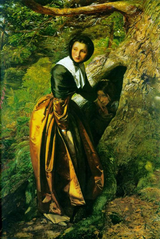 Sir John Everett Millais The Proscribed Royalist Norge oil painting art